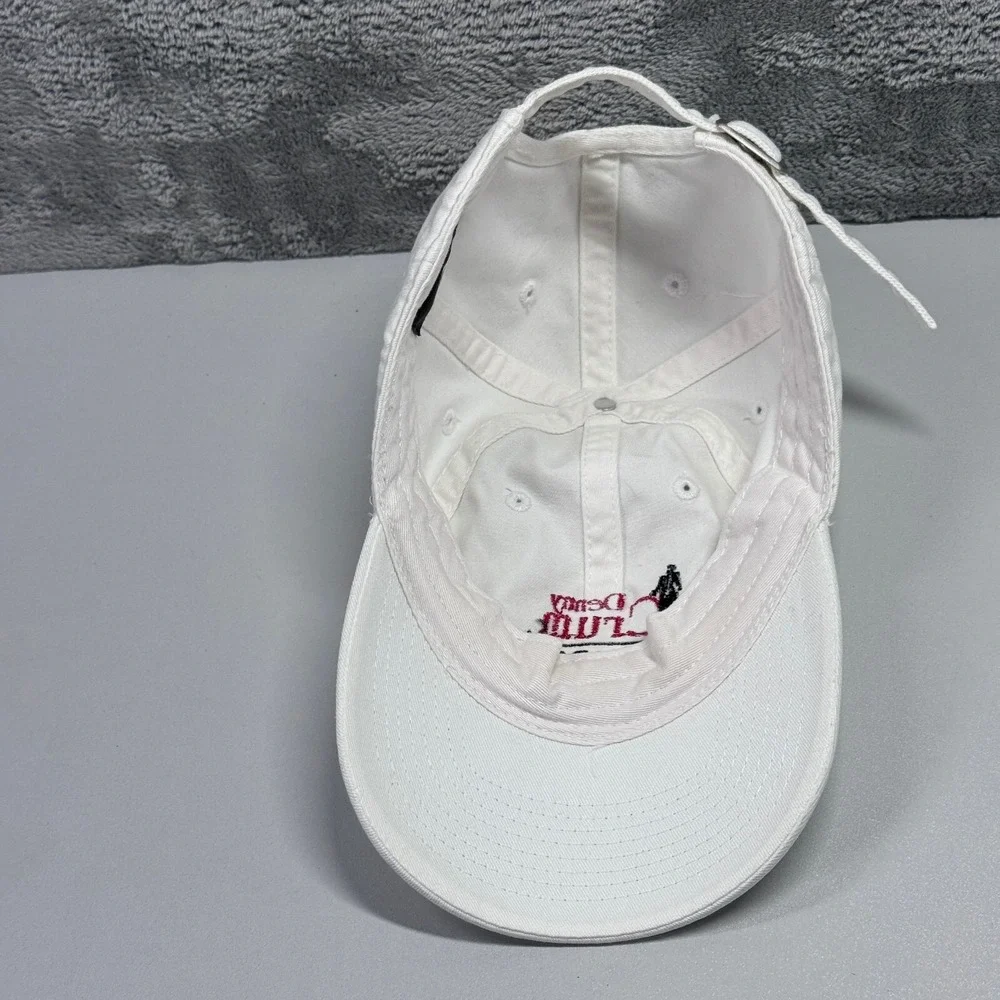 Adidas Denny Crum Scholarship Hat Mens White UofL Basketball Strapback Cap